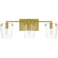 thumbnail image 4 of 351B03BLSB-Varaluz Lighting-Arlo 3-Light Bath and Vanity in Glam Style 7.75 Inches Tall and 22.88 Wide-Gold Finish, 4 of 5