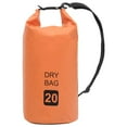 thumbnail image 1 of vidaXL Dry Bag Orange 20 L PVC, 1 of 5