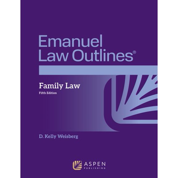 Pre-Owned Emanuel Law Outlines Emanuel Law Outlines for Family Law, (Paperback)