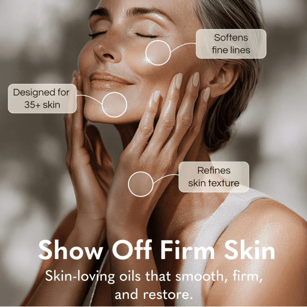 GODA Silk Body Oil Women - Firming Anti Aging Moisturizing Formula