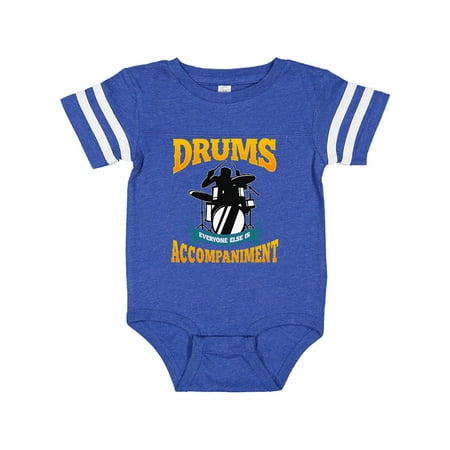 

Inktastic Drummer Gift Drums Everyone Else Accompaniment Gift Baby Boy or Baby Girl Bodysuit