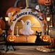 thumbnail image 5 of Uuiauoio Halloween Ghost Ornaments Spooky Cute Hanging Decor for Home Holiday Party Tree Decoration with Lantern and Black Cat Theme, 5 of 6