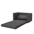 thumbnail image 4 of Artdeco Home - Afton Sleeper Loveseat Sofa DARK GREY, 4 of 6