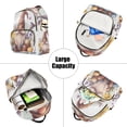 thumbnail image 5 of Eggs Flowers Gnome Travel Laptop Backpack Casual Daypack Lightweight Bookbag Compartment for Business, 5 of 7