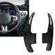 thumbnail image 4 of Paletas de Cambio de Volante ANGGREK 1 Par de Extensión de Palanca de Cambios Para Ford Mustang V6 EcoBoost GT Shelby 2015-2022 Negro, 4 of 8