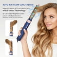 thumbnail image 3 of Cepillo secador de pelo profesional Multi-Stylers - MIRACOMB Sistema de peinado de aire caliente iónico con rizadores automáticos, motor sin escobillas, control inteligente del calor - Secado rápido -, 3 of 5