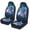 Sea Turtle, variant on Uorisanigo Hummingbird Floral Automobile Front Seat Covers Waterproof Front Seat Covers Elastic Fabrics for Additional Protection Universal for Cars Truck SUV Van