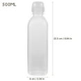 thumbnail image 4 of BALAHAPY Cooking Oil Bottle Plastic 4Pcs 8.9X2.4X1.6In, 4 of 7