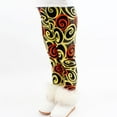 thumbnail image 2 of Gpaecead 3-12 Years Girls' Fleece Lined Leggings Fashion Printed Mid Waist Warm And Plush Thick Leggings Tights Multicolor, 2 of 9