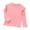 Light Pink, variant on Ulanda Girls Long Sleeve T-Shirt Toddler Comfort Soft Basic Crewneck Tee Tops with Ruffles Trim (White, 1-2 Years)