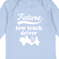 thumbnail image 4 of Inktastic Future Tow Truck Driver Childs Boys Long Sleeve Baby Bodysuit, 4 of 5