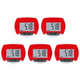 thumbnail image 1 of Podómetro Digital para Con Clip Incorporado Contador Pasos 3D Adultos Corriendo () Rojo, 1 of 7