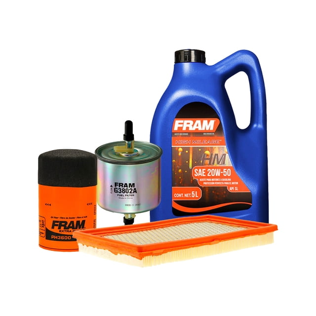 Kit De Aceite Mineral 20W50 Kit De Afinación Sin Bujías Compatible con Ford Taurus V6 3.8L DE 1988 A 1995