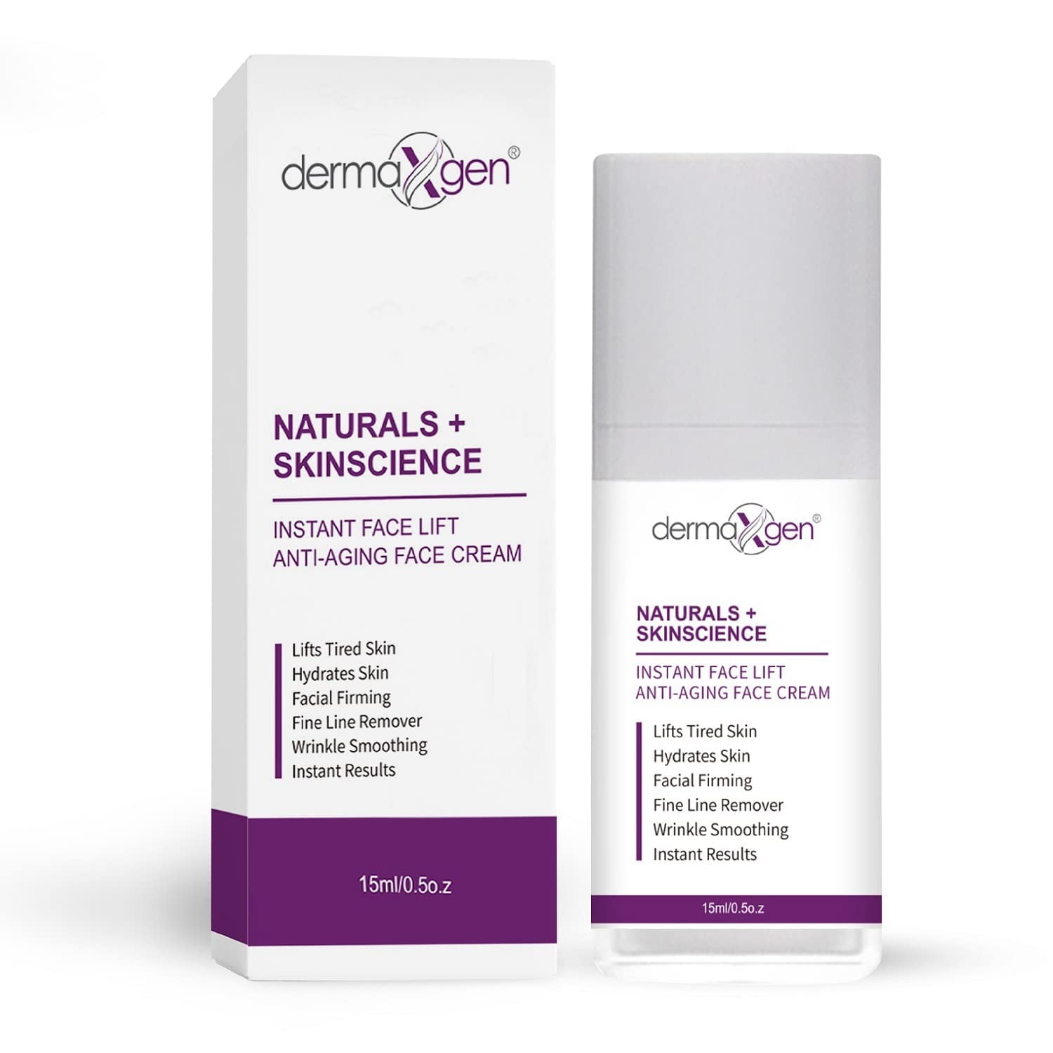 INSTANT FACE LIFT - Lifts Tired Skin, Facial Firming, Fine line Remover & Wrinkle Soothing - Visible Results Instantly - 15 ML