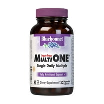 Bluebonnet Multi One (Iron Free), Complete Full Spectrum Multiple, B Vitamins, 120 Count