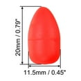 thumbnail image 2 of Uxcell Floats Fishing 0.5 Inch, Oval Foam Floats Fishing Rig for Fly Fishing Strike Indicators, Red 30Pcs, 2 of 7