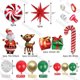 thumbnail image 3 of Arco de globos de Navidad, caja roja, verde, dorado, caramelo, guirnalda, cono, explosión, estrella, globos de aluminio, decoración de fiesta de Navidad de Año Nuevo, 3 of 4