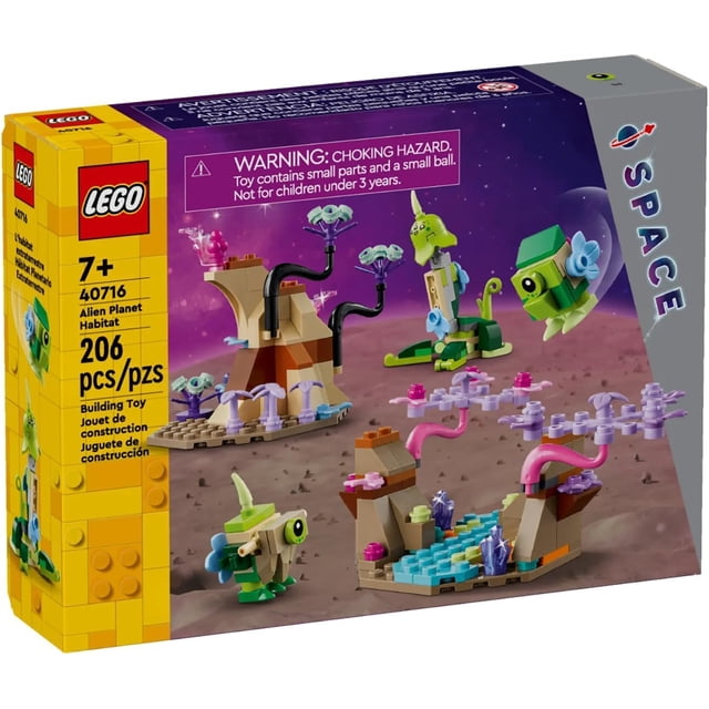 Lego 40716 Alien Planet Habitat 206 Pieces Building Set