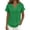 A1 Green, variant on Cotton Gauze Tops for Women Fringe Top Gauze Shirts Loose Fit Shirts Crew Neck Tops Tunic Loose Clothes Boho Top Peasant Blouses Travel Blouses Women's Blouses Breathable Tops