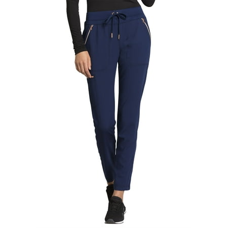 

Cherokee Statement Women s Scrubs Pant Mid Rise Straight Leg Drawstring CK055