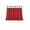 Christmas, variant on Handmade Oven Skirts, Oven Curtain for Farmhouse Kitchen Decor, Decorative Cabinet Dish Washer Oven Curtains, Heat-Resistant, Ribbon Ties, Ruffled Trim, Effortless Install, Elevate Style - Green