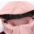 thumbnail image 5 of Babysbule Winter Coats for Women Women Winter Three In One Removable Sports Mountaineering Suit Outdoor Sprinting Suit Windproof Hooded Coat Tops, 5 of 7