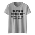 thumbnail image 5 of Shwomsmer Womens T Shirts Womens Sarcastic T Shirts With Funny Sayings Novelty Graphic Tees For Women Women Thin Long Sleeve Shirt, 5 of 5