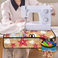 thumbnail image 4 of HELLHERO Sewing Machine Pad Storage Bag Easy to Clean Non Slip for Travelling, Seaside, 4 of 5