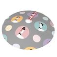thumbnail image 2 of Kll 36" Christmas Tree Skirt Cute Geese Xmas Tree Skirts Mat For New Year Xmas Holiday Party Indoor Outdoor Home Decoration, 2 of 9