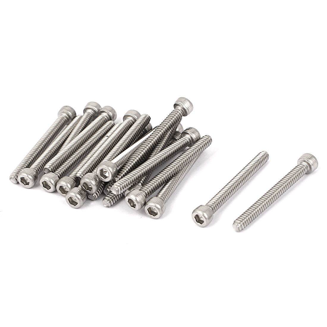 6 x1 1 4 32 Thread Count 304 Stainless Steel Hex Socket Cap Screws 6-x1-1-4-32-thread-count-304-stainless-steel-hex-socket-cap-screws