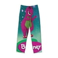 thumbnail image 5 of Barney And Friends Pajama Pants for Men, Super Soft All over Print Lounge Pants Sleepwear Bottom with Pockets Drawstring, 5 of 8