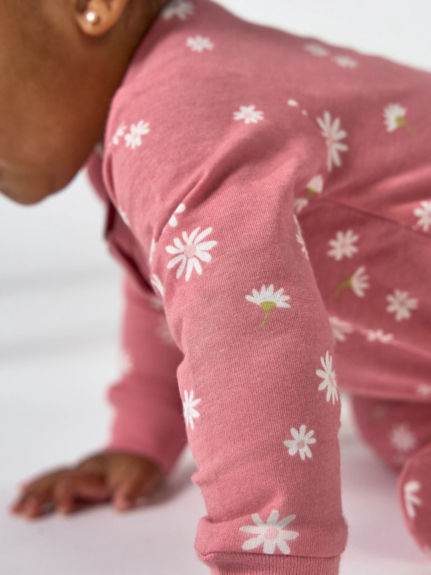Gerber Baby Neutral Sleep N´ Play 2-Way Zipper Footed Pajamas, 4-Pack, Sizes, Newborn - 6/9 Months