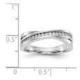 thumbnail image 7 of 14K White Gold Ring Band Wedding Diamond Round, 7 of 7