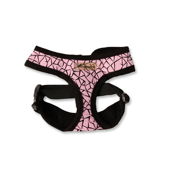 IPuppyone Adjustable Dog Soft Harness "Shatter Flex" Size:XSmall Color:Pink