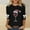 Black, variant on Christmas T Shirt for Women 3/4 Sleeve Holiday Tops Funny Wine Glass Print Casual Festive Xmas Tees Cute Outfits