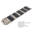 thumbnail image 4 of 21W Portable Solar Chargers, 5V 3A Foldable Solar Panel with USB Outputs IP67 Waterproof Power Emergency Panel for Phones Flashlight Watches, 4 of 7