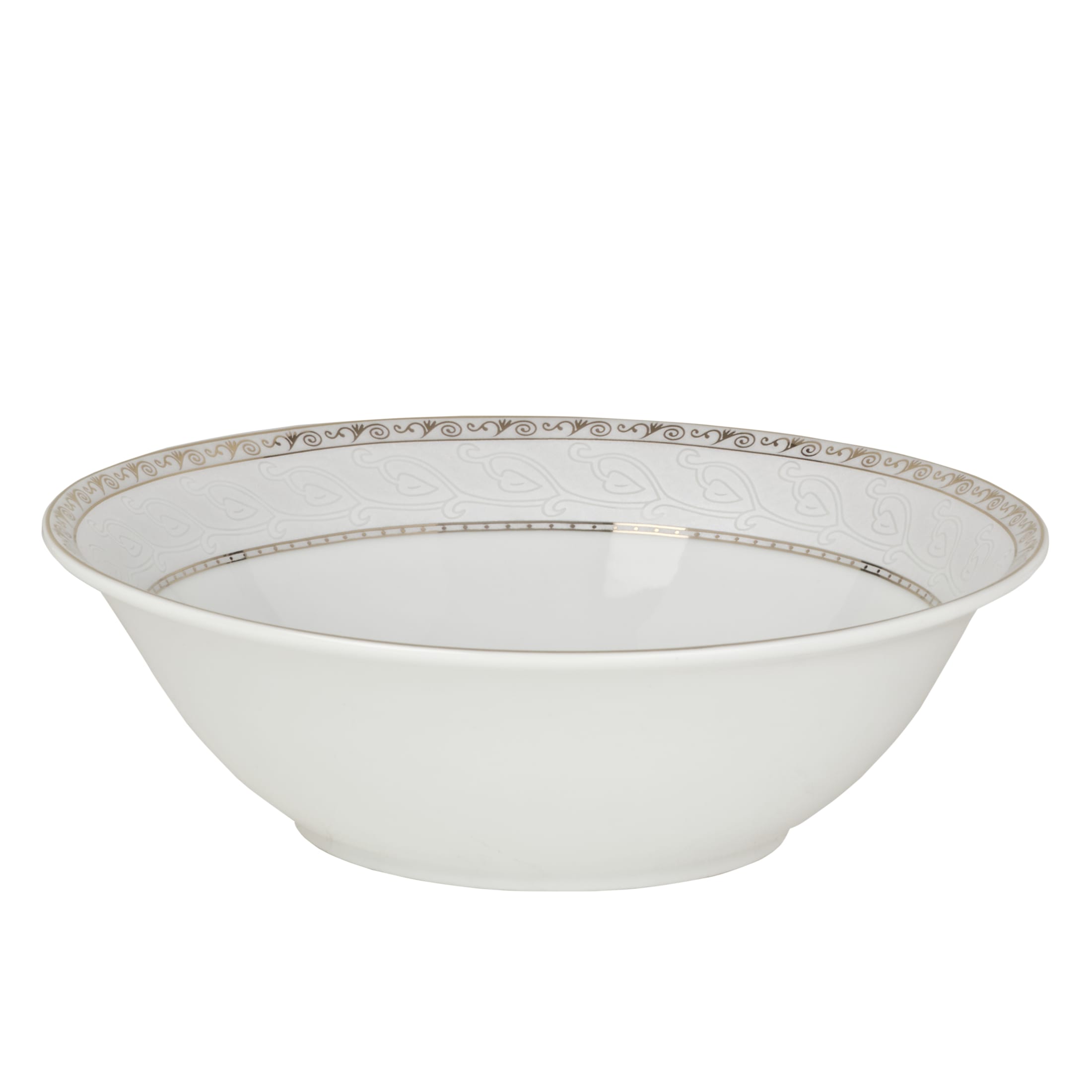 Fitz and Floyd Gold Serif 32-Piece Porcelain Tableware Set (service for 4)