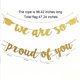 thumbnail image 3 of We Are So Prouds Of You Graduation Banners Glitter Congrats Grad Garland For Graduation Party Decorations High School College Grad Party Supplies, 3 of 6