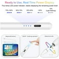 thumbnail image 5 of BAKIBO 2Pcs Stylus Pen for iPad, Fast Fully Charged for Apple iPad Pencil,Palm Rejection,Tilt Sensitivity for 2018-2024 Apple iPad Pro 11/12.9 inch,iPad 6-10, iPad Air 3/4/5, iPad Mini 5/6, 5 of 9