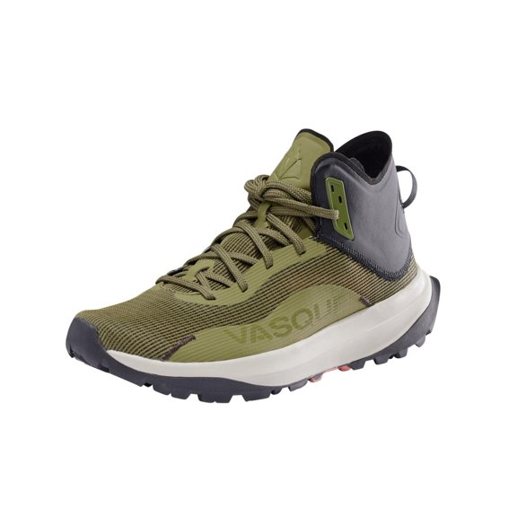Vasque Men's Here Mid Everyday Shoe, Sphagnum Green, 13 Medium