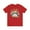 Red, variant on Fan shirt, Shirt with Fan, Tee Shirt with Gold Blower