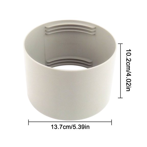 Portable Air Conditioner Exhaust Hose Coupler Window Adapter A/C Connector, Suit for Air Conditioning Exhaust Port (Round)