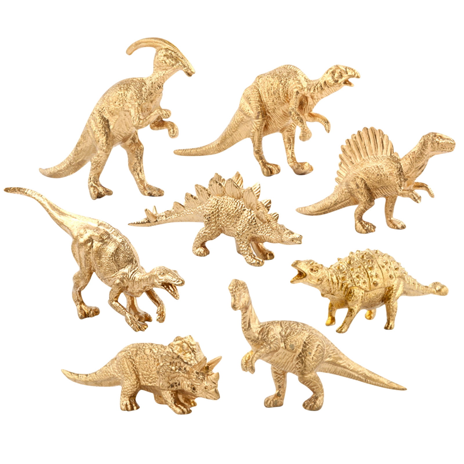 deAO High Quality Dinosaur Figures Set Assorted Miniature Set x8 