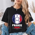 thumbnail image 4 of Jollimate France Soccer T-Shirt, France Fan Girl Shirt, Football Fan Gift, Soccer Lover Gift, 4 of 6