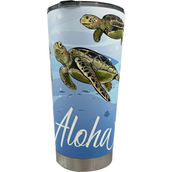 Gotta Be Hawaiian Hi Tumbler S/s 20oz Honu Ohana