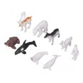 thumbnail image 4 of Modelo de animal ártico decoración de renos oso estatuilla de animal ártico morsa para niños para el hogar ANGGREK Otros, 4 of 7