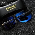 thumbnail image 5 of RoyalHot Unisex Polarized Alloy Square Oversized Frame Sunglasses Driving SunGlasses UV400, 5 of 7