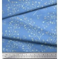 thumbnail image 2 of Soimoi Cotton Duck Fabric Leaves Watercolor Fabric Prints By Yard 42 Inch Wide, 2 of 3