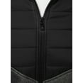 thumbnail image 6 of One opening Men Autumn Hoodie Splicing Hooded Long Sleeve Zip-Up Sport Jacket with Pockets, 6 of 7