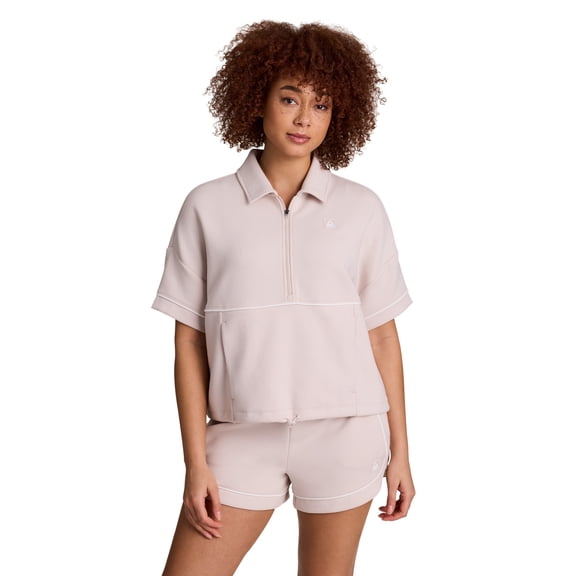 Reebok Women's and Women's Plus Team Player Short Sleeve Oversize Pullover, Sizes XS-4X